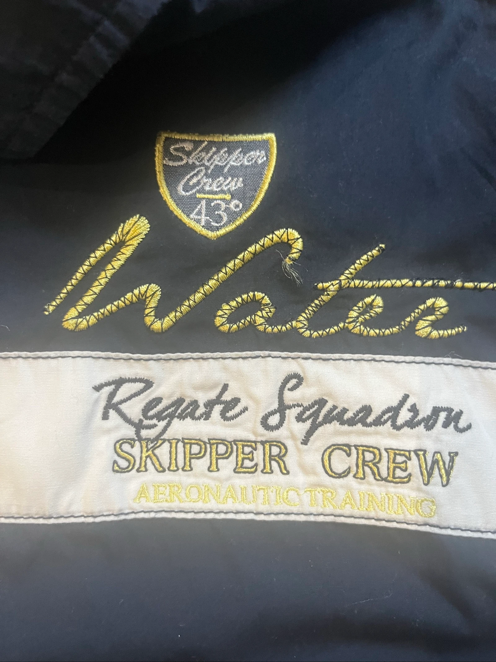 Camisa AT Company Break Water regata preta - Armand Thiery - tamanho G - muito bom estado – photo 3